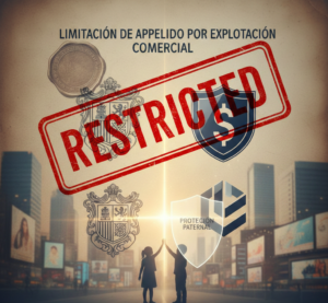 ¿Pueden los padres limitar el uso del apellido de sus hijos si se explota como marca?